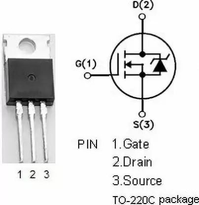MOSFET IRFZ44 (20 PIECES)
