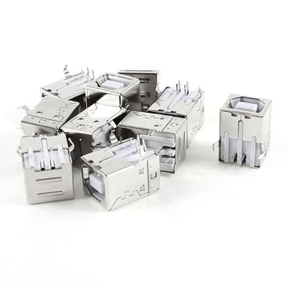 USB Type-B Female Jack 4-Pin 90 Degree (PACK OF 10 )