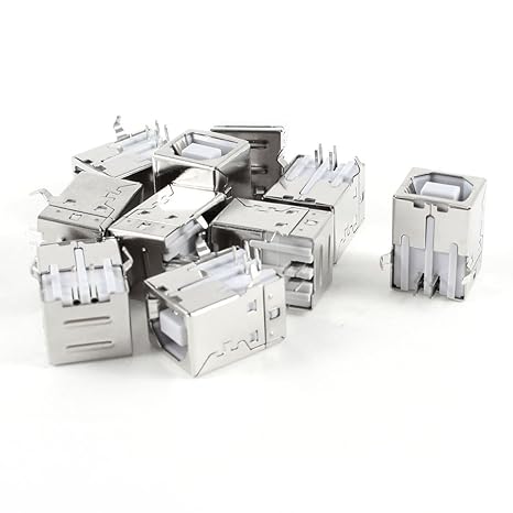 USB Type-B Female Jack 4-Pin 90 Degree (PACK OF 10 )