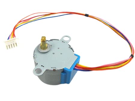 Stepper Motor(28YBJ-48 DC 5V 4 Phase 5 Wire) + ULN2003 Driver Board compatible with Arduino (Pack of 2)