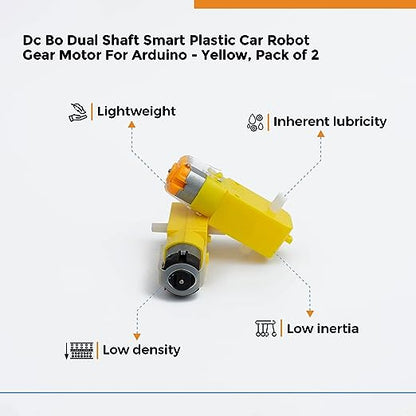 BO Gear Motor Double Shaft