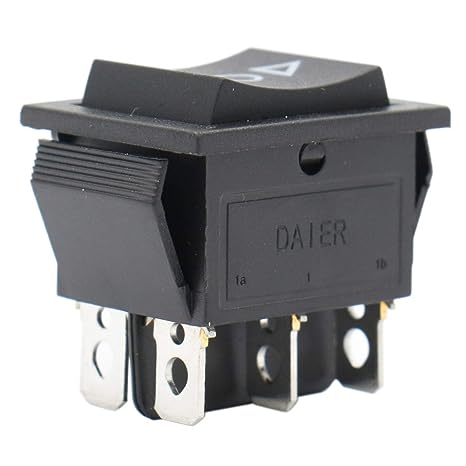 DPDT Window Rocker Switch 6-Pin