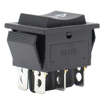 DPDT Window Rocker Switch 6-Pin