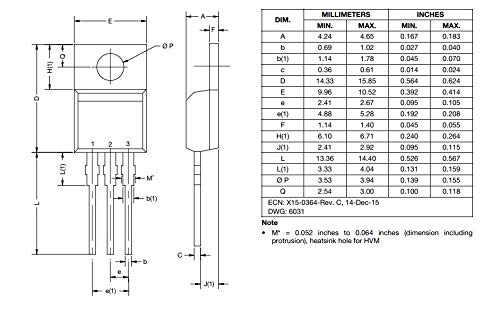 MOSFET IRF510 (10 PIECES )