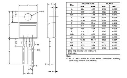 MOSFET IRF510 (10 PIECES )