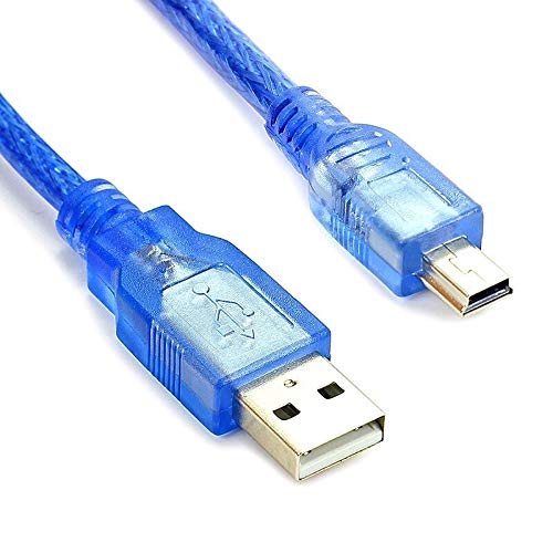 Cable for Arduino UNO/Mega (USB A to B) 30cm Aqua