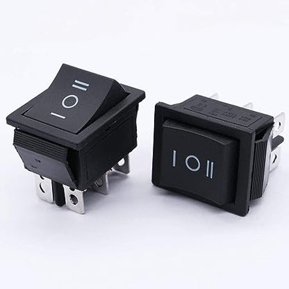 DPDT Window Rocker Switch 6-Pin