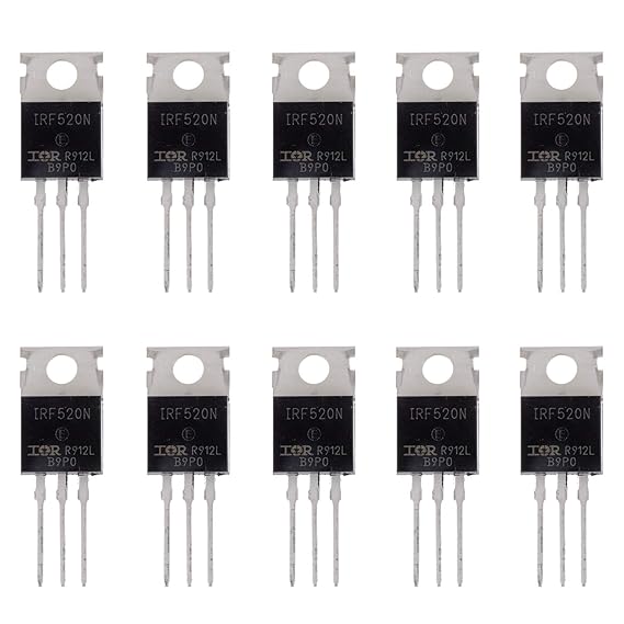 MOSFET IRF520 (10 PIECES)