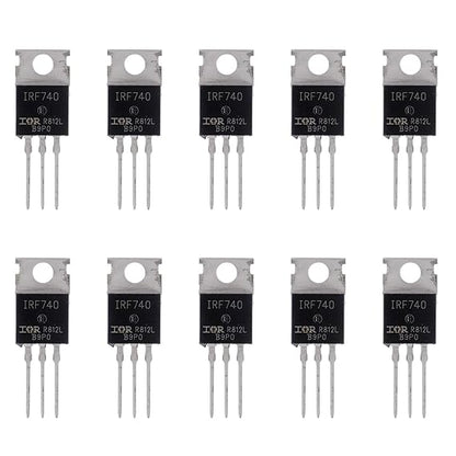 MOSFET IRF740 (10 PIECES )